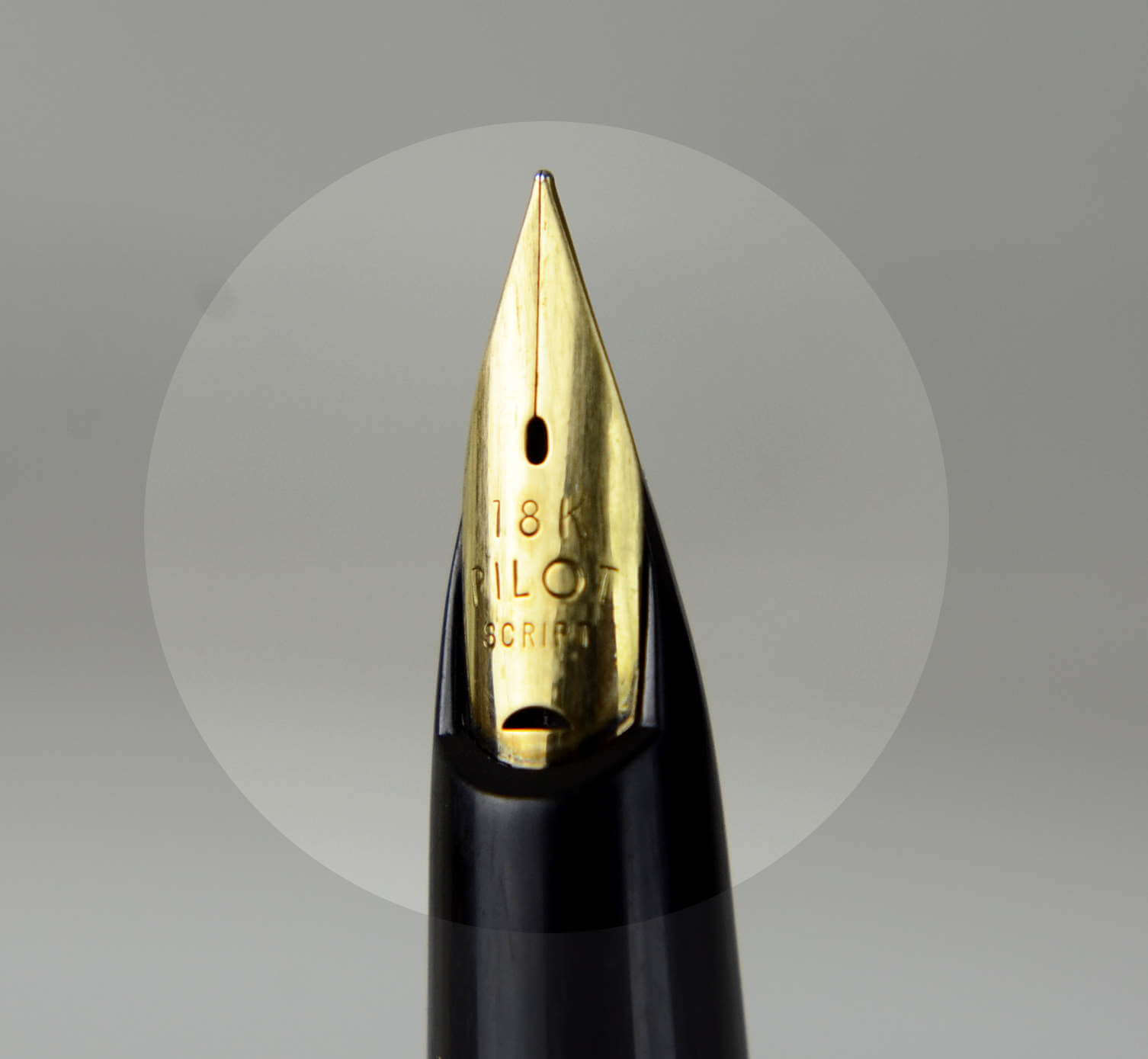 Pilot Elite 18K fountain pen with 18K solid gold EF script nib